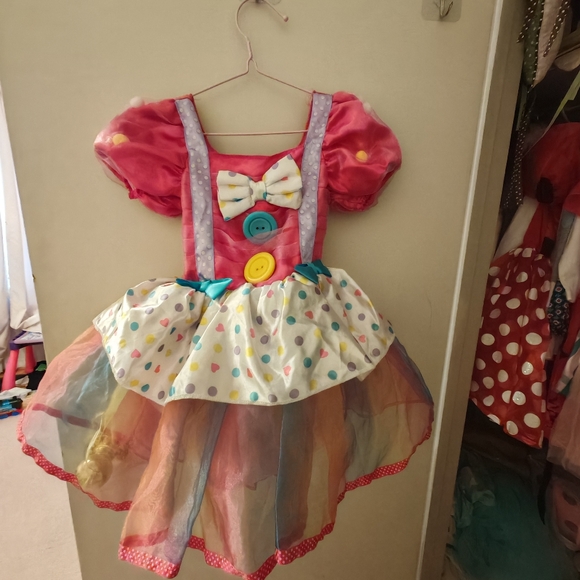 2/25 Dottie Brights & Stripes the Clown Costume - Picture 1 of 13